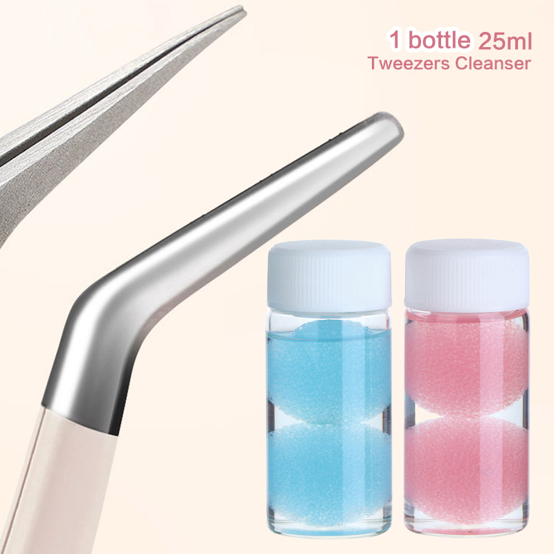 Lash Extension Tweezers - Nettoyeur de pincettes à cils, fournitures