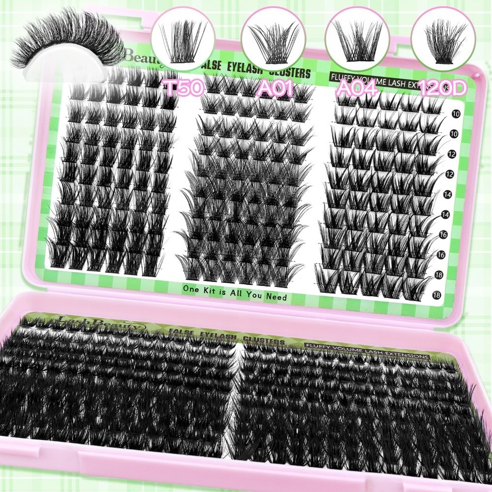 Eyelash Extension Natural Look - Faux cils effet naturel style wispy,