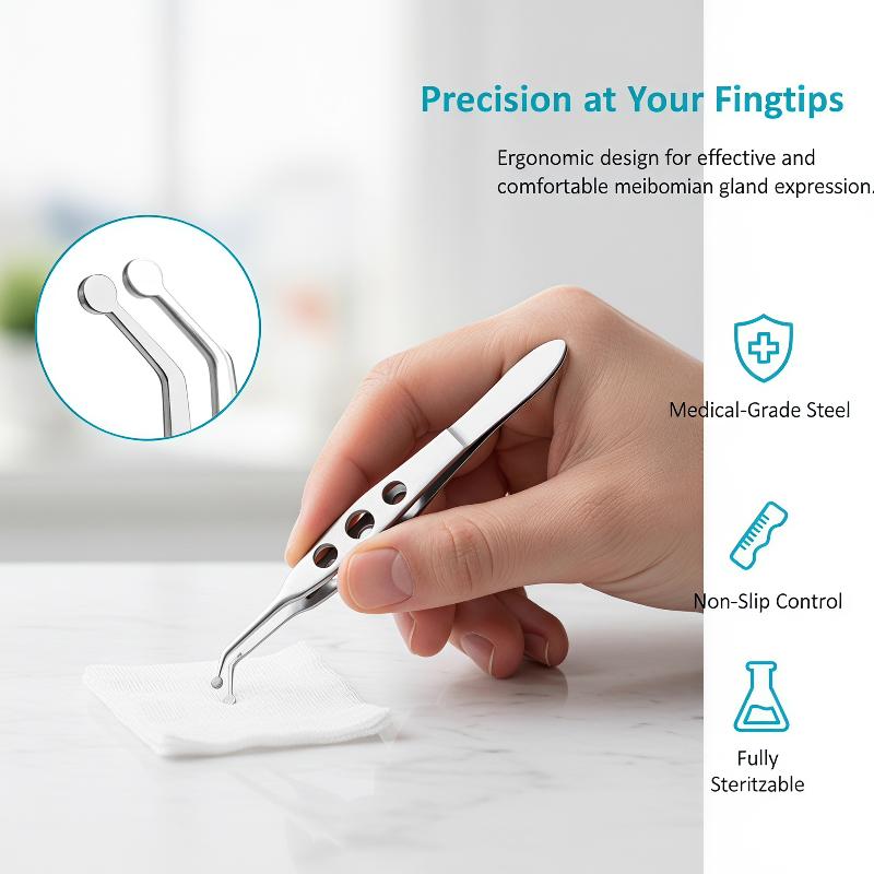 Lash Extension Tweezers - Pince à paupières, compresseur de cils
