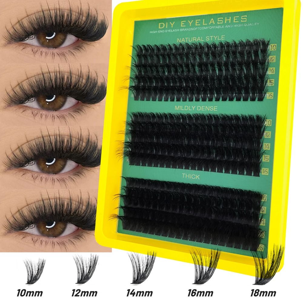 Eyelash Extension Natural Look - Kit d'extension de cils DIY effet