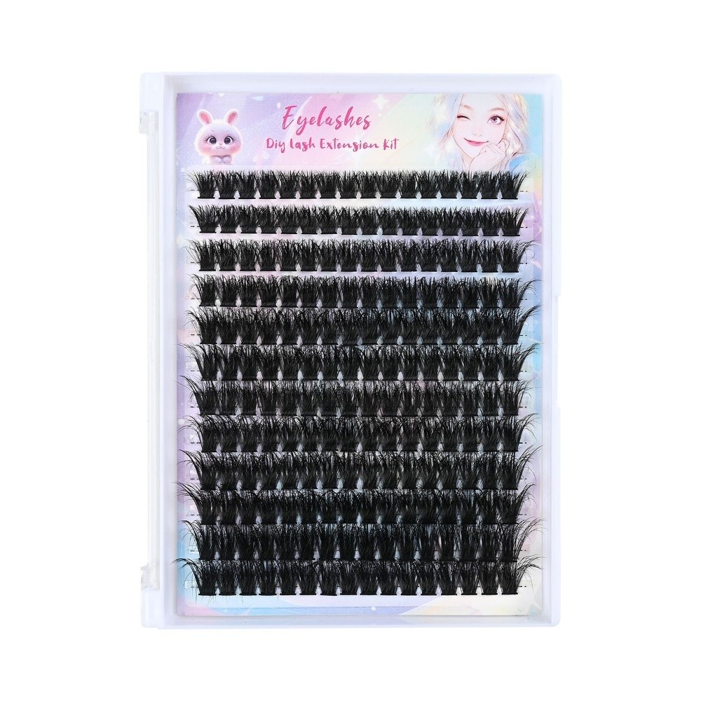 Eyelash Extension Natural Look - Kit d'extension de cils DIY, cils