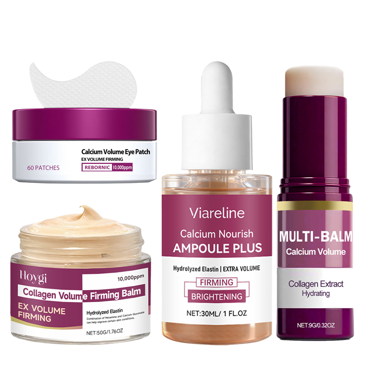 Eye Pad Collagen - Coffret Soin Visage au Calcium -