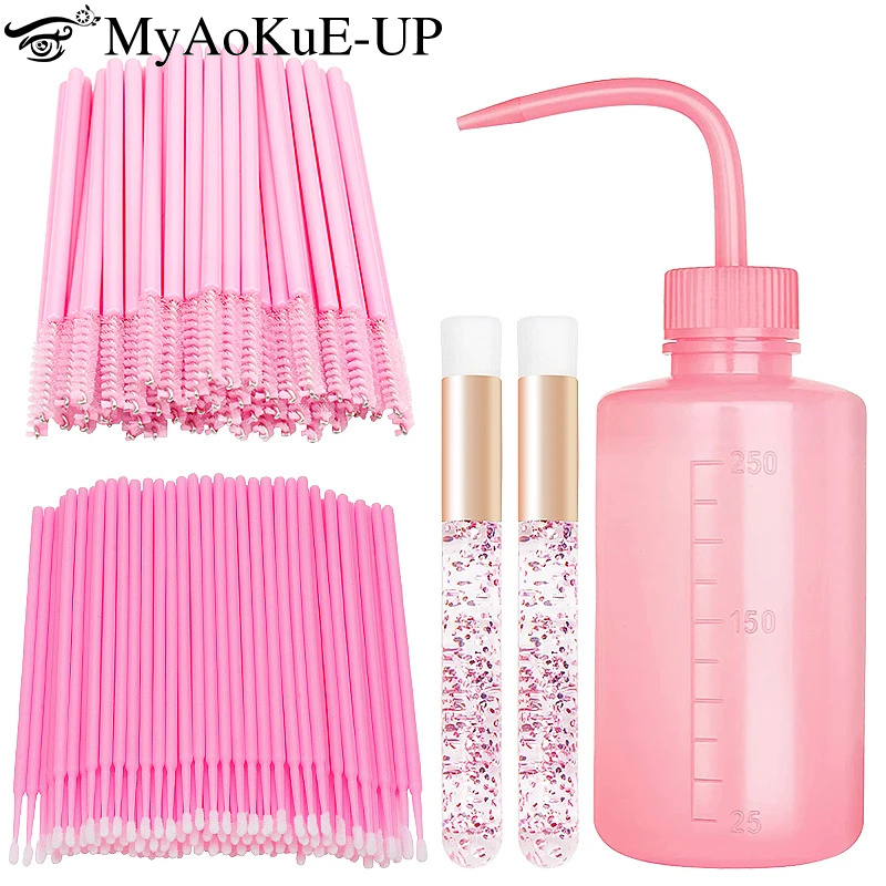 Eyelash Extension Wash - Kit de fournitures d'extension de cils,