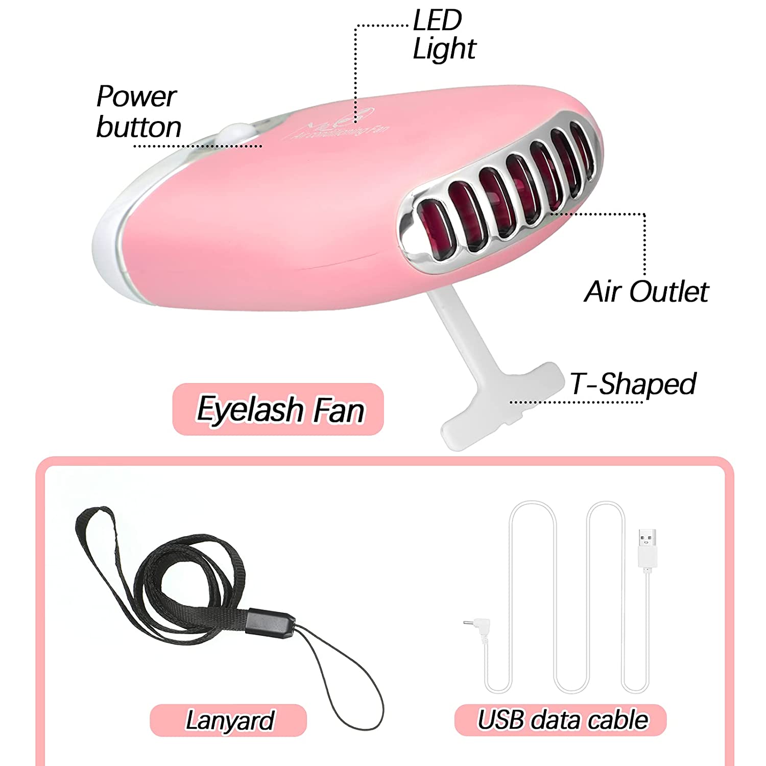 Sèche-cils 3 en 1, ventilateur - Eyelash Extension Wash avis et prix