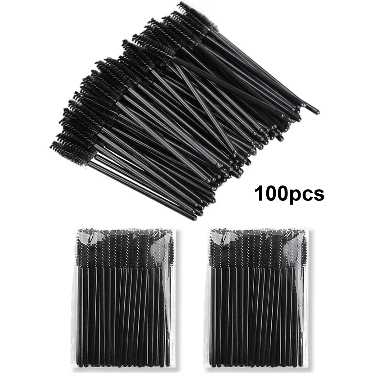 Brosses à cils jetables, 100 p - Eyelash Extension For Beginners avis et prix