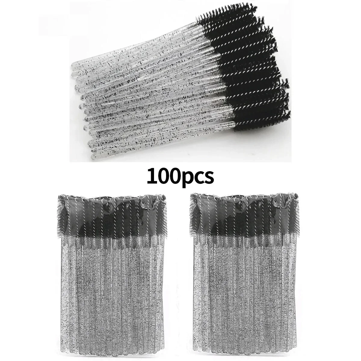 Brosses à cils jetables, 100 p - Eyelash Extension For Beginners avis et prix