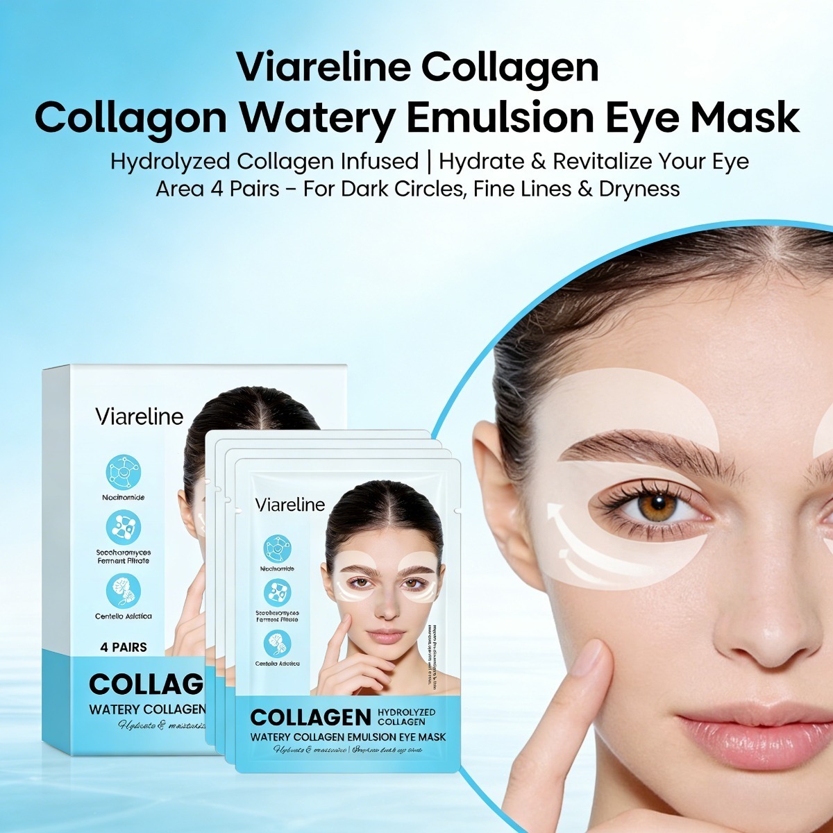 Patchs pour les yeux au collag - Eye Pad Collagen avis et prix
