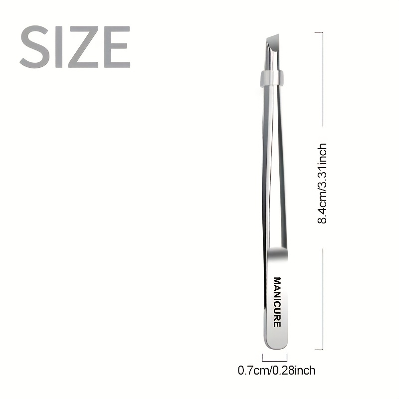Pince à épiler inclinée en aci - Lash Extension Tweezers avis et prix