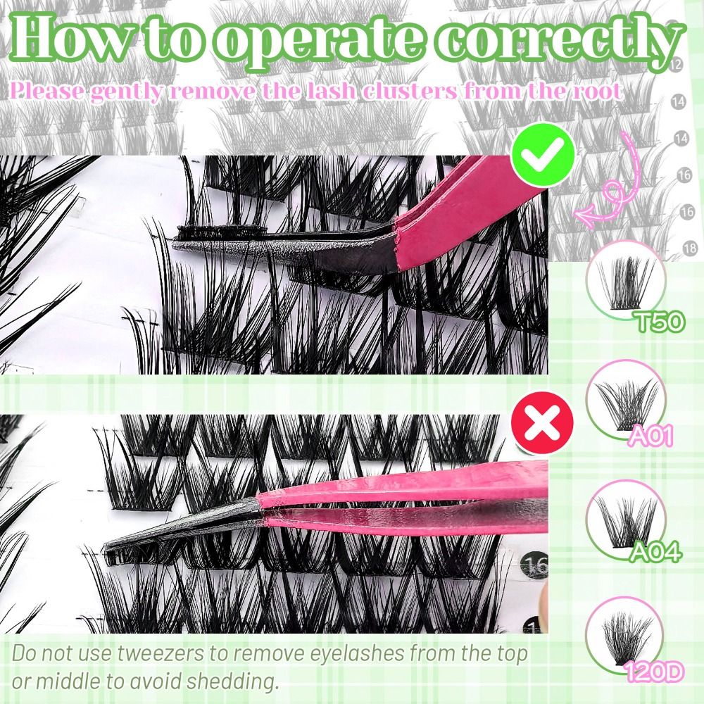 Faux cils naturels, design en  - Eyelash Extension Natural Look avis et prix