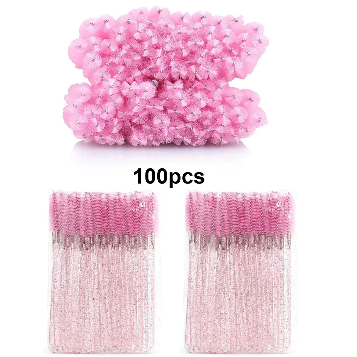 Brosses à cils jetables, 100 p - Eyelash Extension For Beginners avis et prix