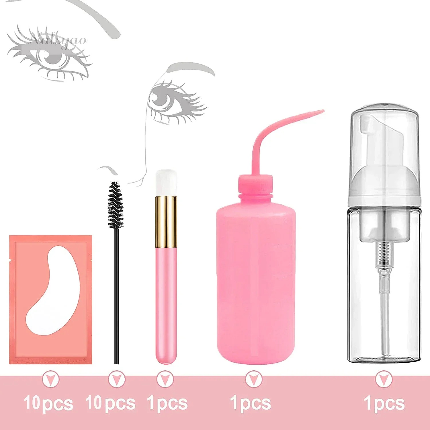 Kit de nettoyage pour extensio - Eyelash Extension Wash avis et prix