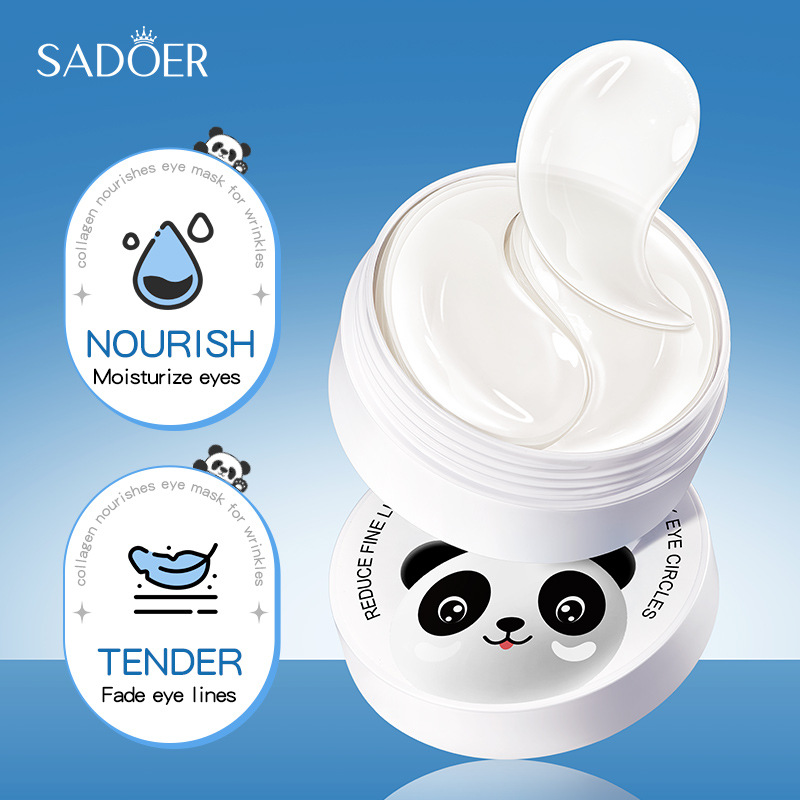 60 pièces SADOER cristal colla - Eye Pad Collagen avis et prix
