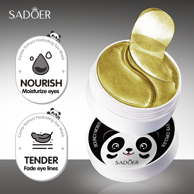 60 pièces SADOER cristal colla - Eye Pad Collagen avis et prix