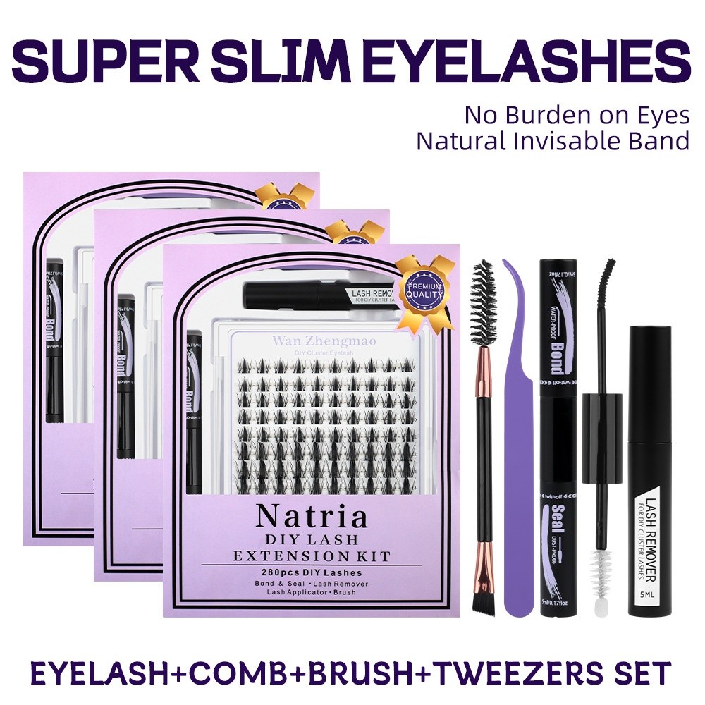 Cils postiches de 8 à 18 mm de - Eyelash Extension Natural Look avis et prix