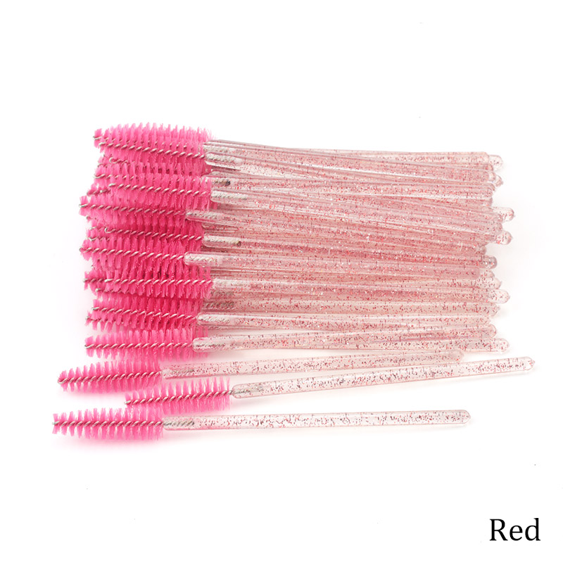 50 pièces de brosses à cils je - Eyelash Extension For Beginners avis et prix