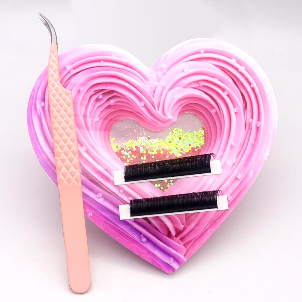 Palette à cils en acrylique 3D - Lash Extension Tweezers avis et prix