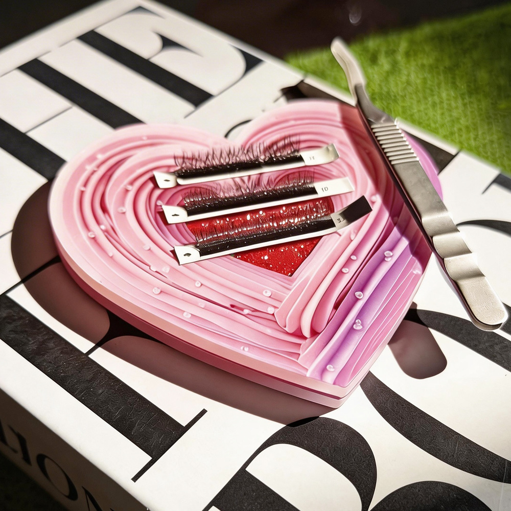 Palette à cils en acrylique 3D - Lash Extension Tweezers avis et prix