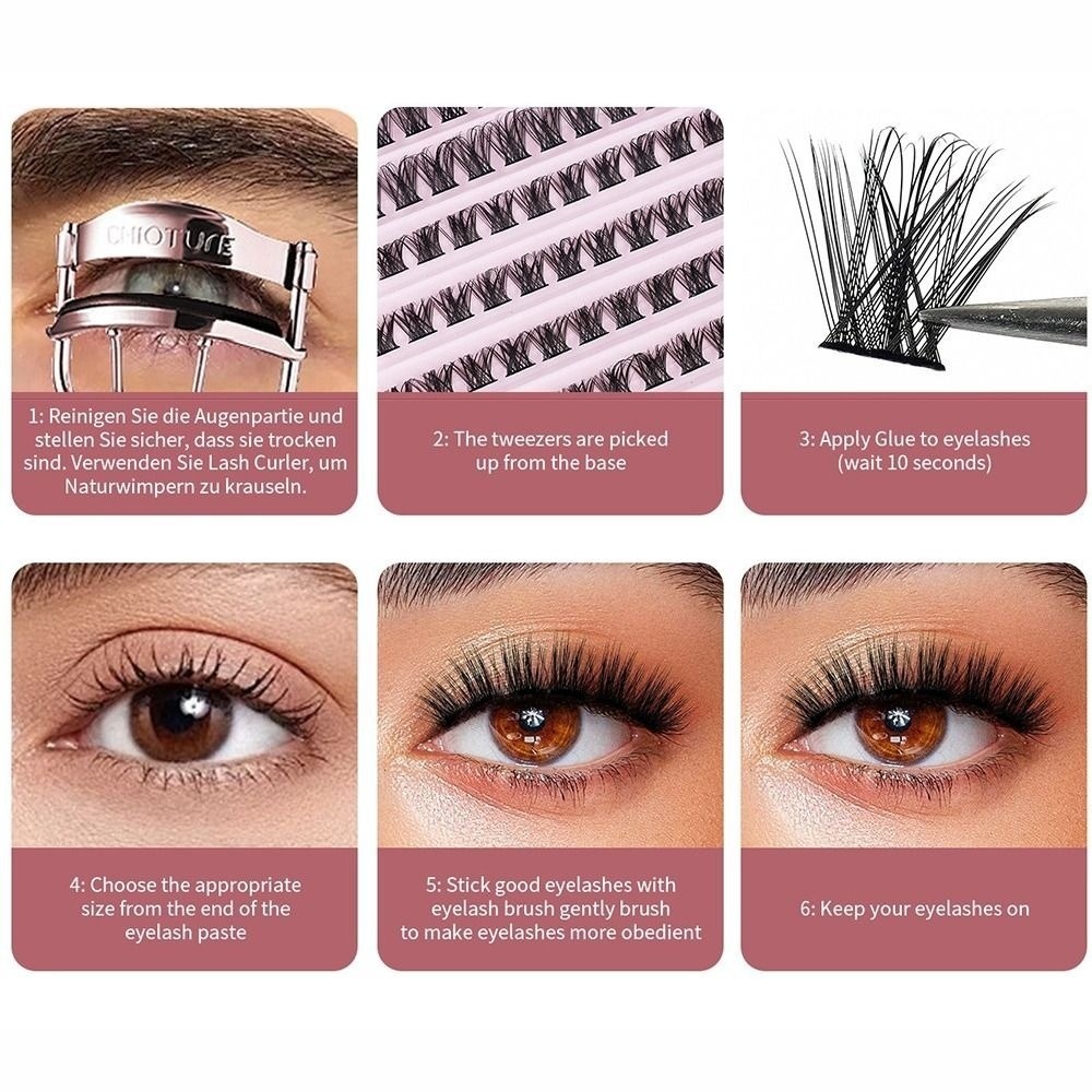 Cils artificiels de haute qual - Eyelash Extension Natural Look avis et prix