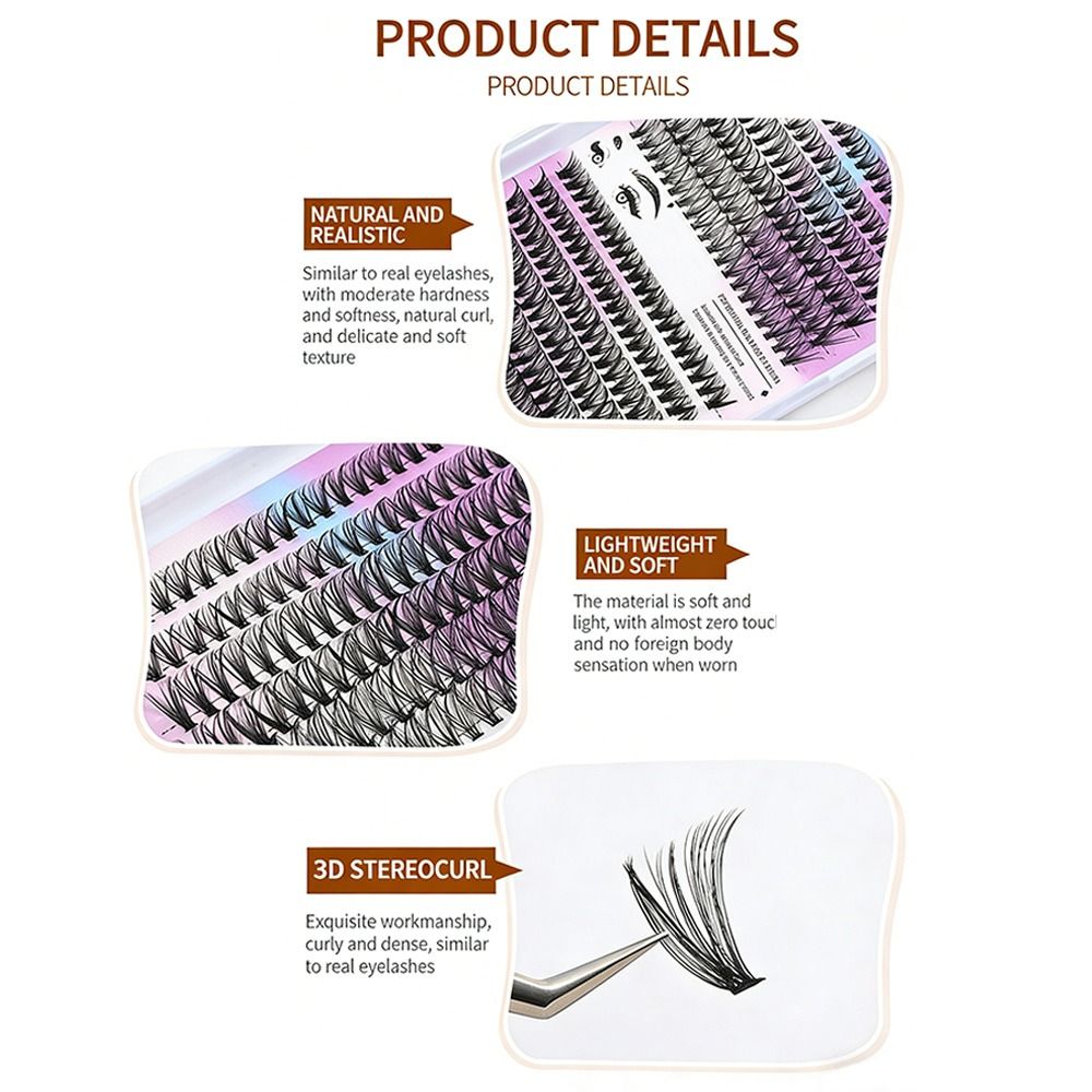 Kit d'extension de cils DIY, c - Eyelash Extension Natural Look avis et prix