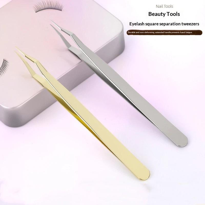 Pince à épiler en acier inoxyd - Lash Extension Tweezers avis et prix