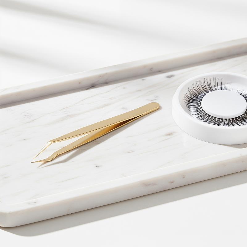 Pince à épiler en acier inoxyd - Lash Extension Tweezers avis et prix