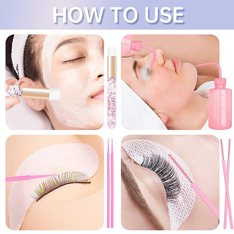 Kit de fournitures d'extension - Eyelash Extension Wash avis et prix