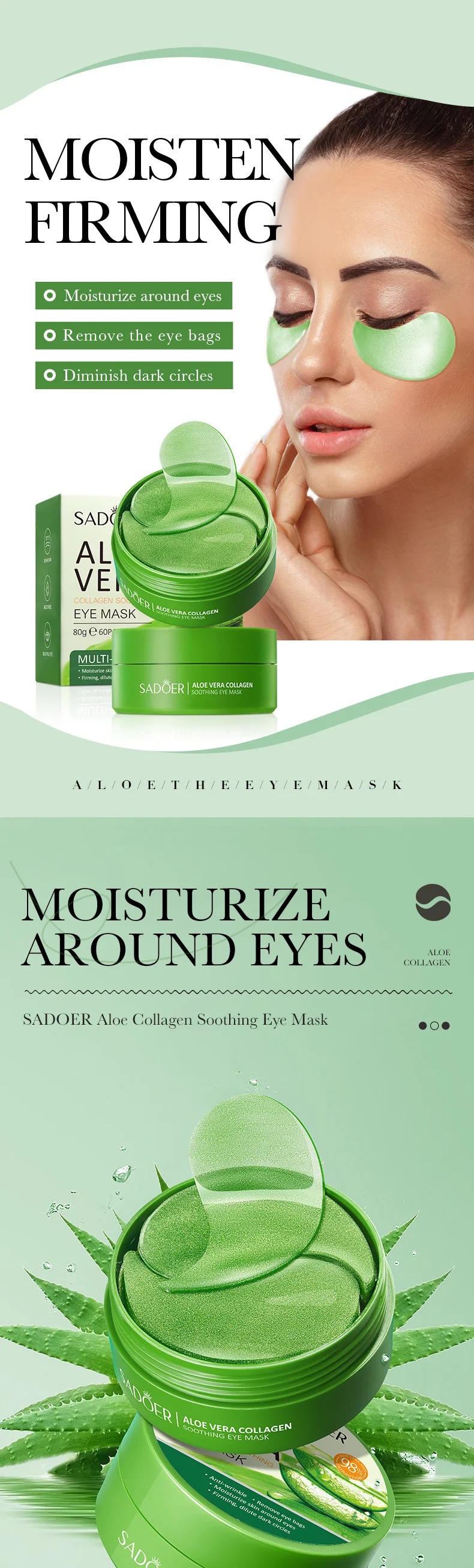 Masque pour les yeux au collag - Eye Pad Collagen avis et prix