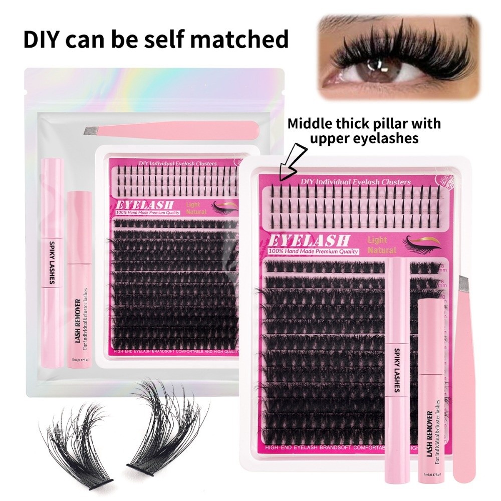 Faux cils de 8 à 18 mm, aspect - Eyelash Extension Natural Look avis et prix