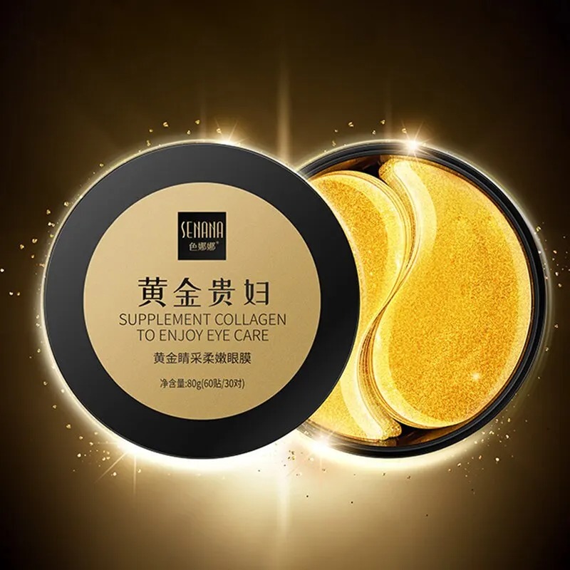 Masque hydratant doré pour les - Eye Pad Collagen avis et prix