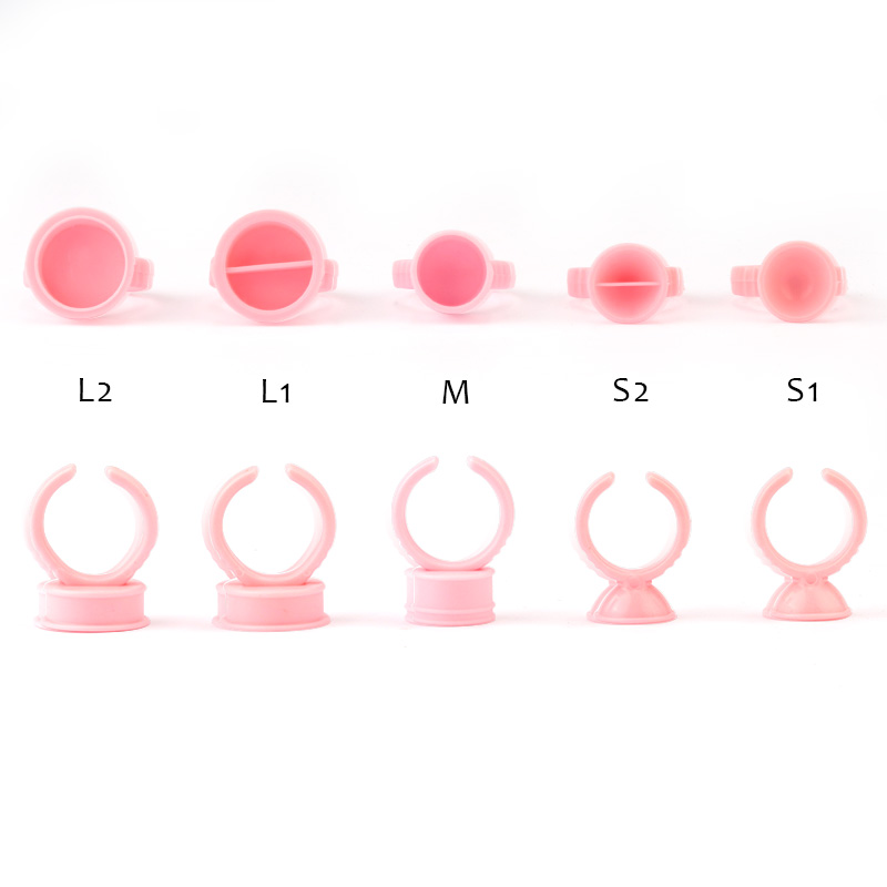 100 pièces anneaux de colle je - Eyelash Extension For Beginners avis et prix